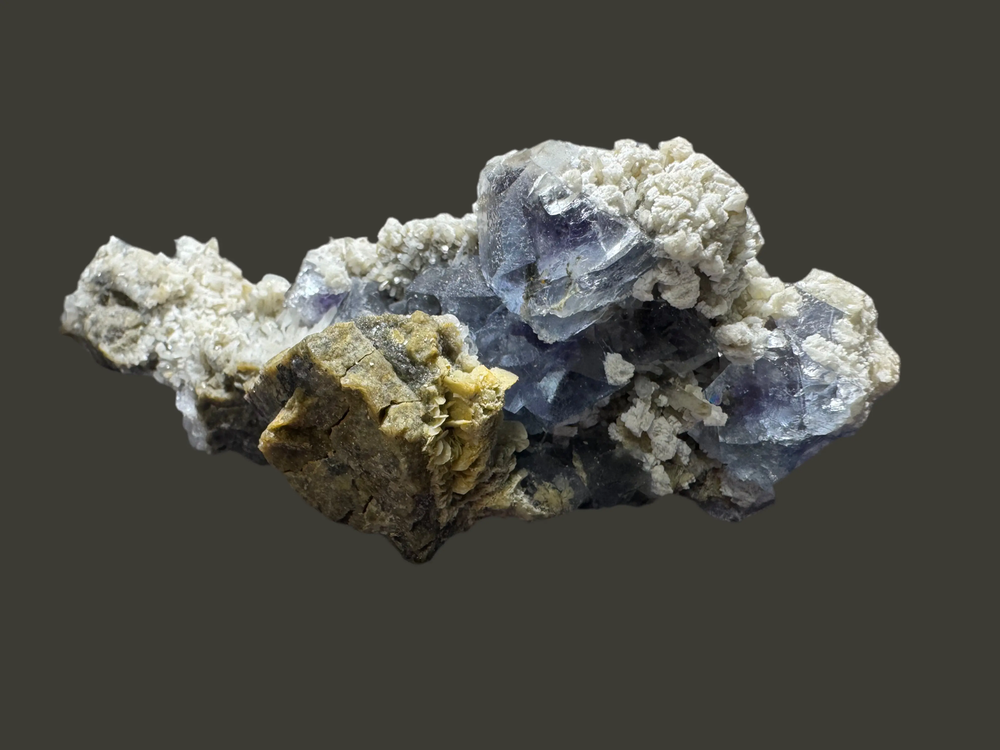 Blue fluorite Moonphase minerals