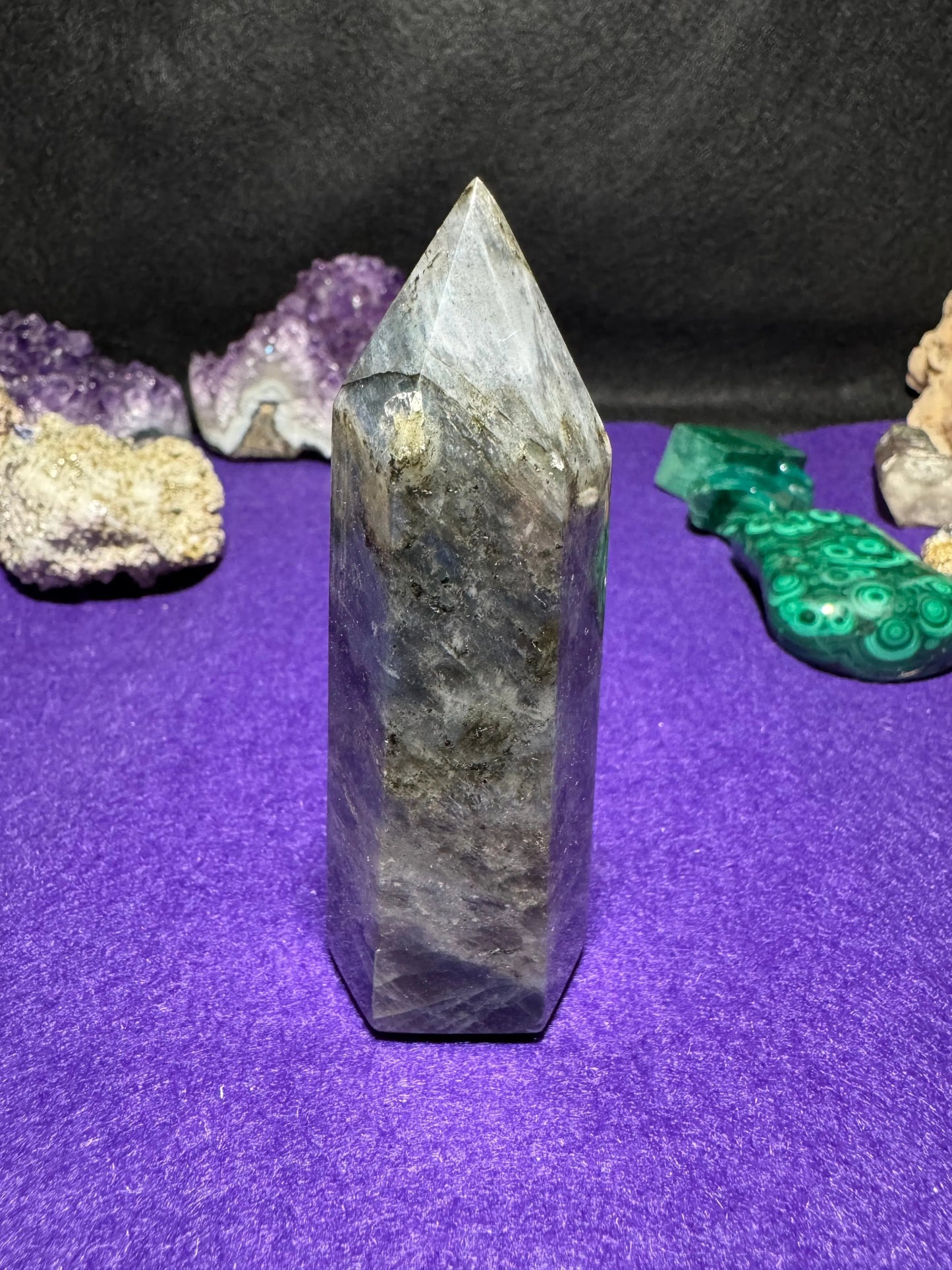 Labradorite tower Moonphase minerals