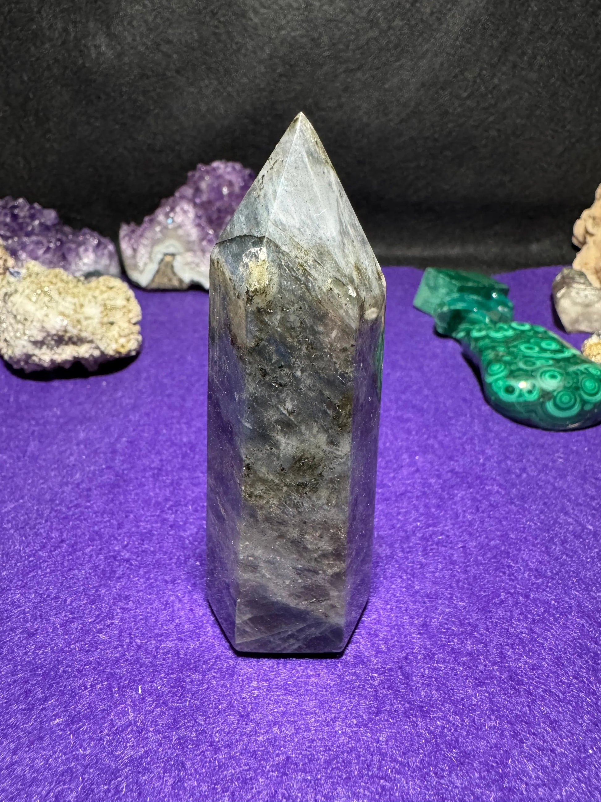 Labradorite tower Moonphase minerals