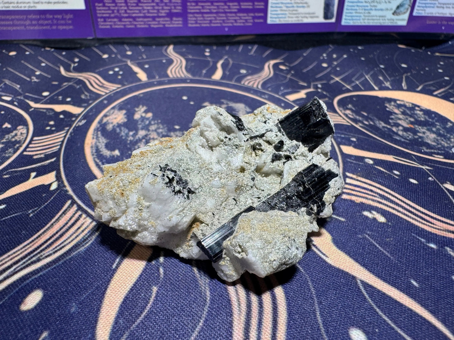 Black tourmaline Moonphase minerals