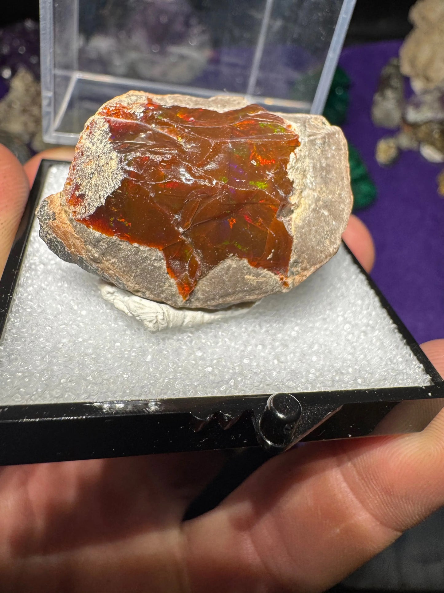 Chocolate opal Moonphase minerals
