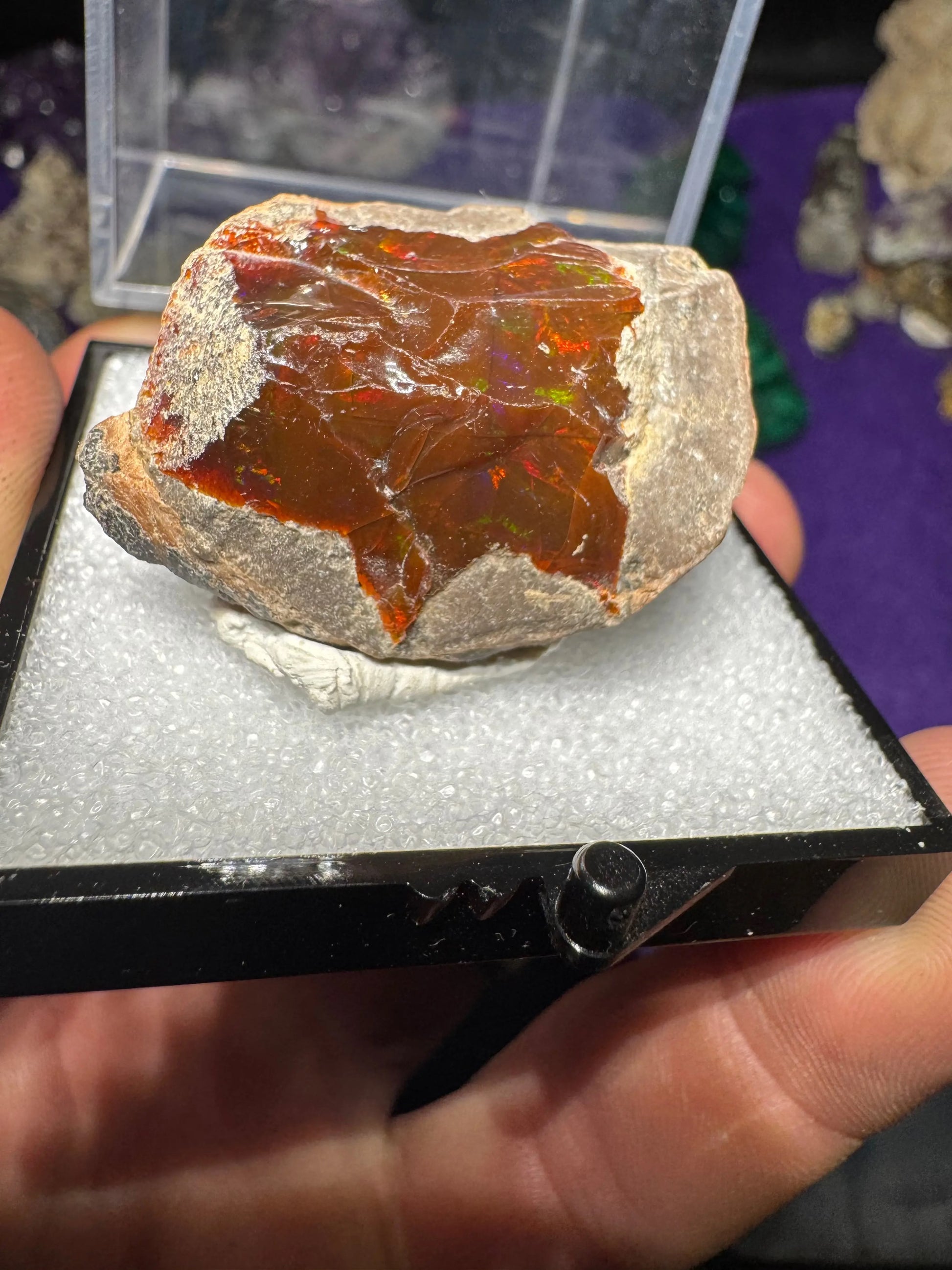 Chocolate opal Moonphase minerals