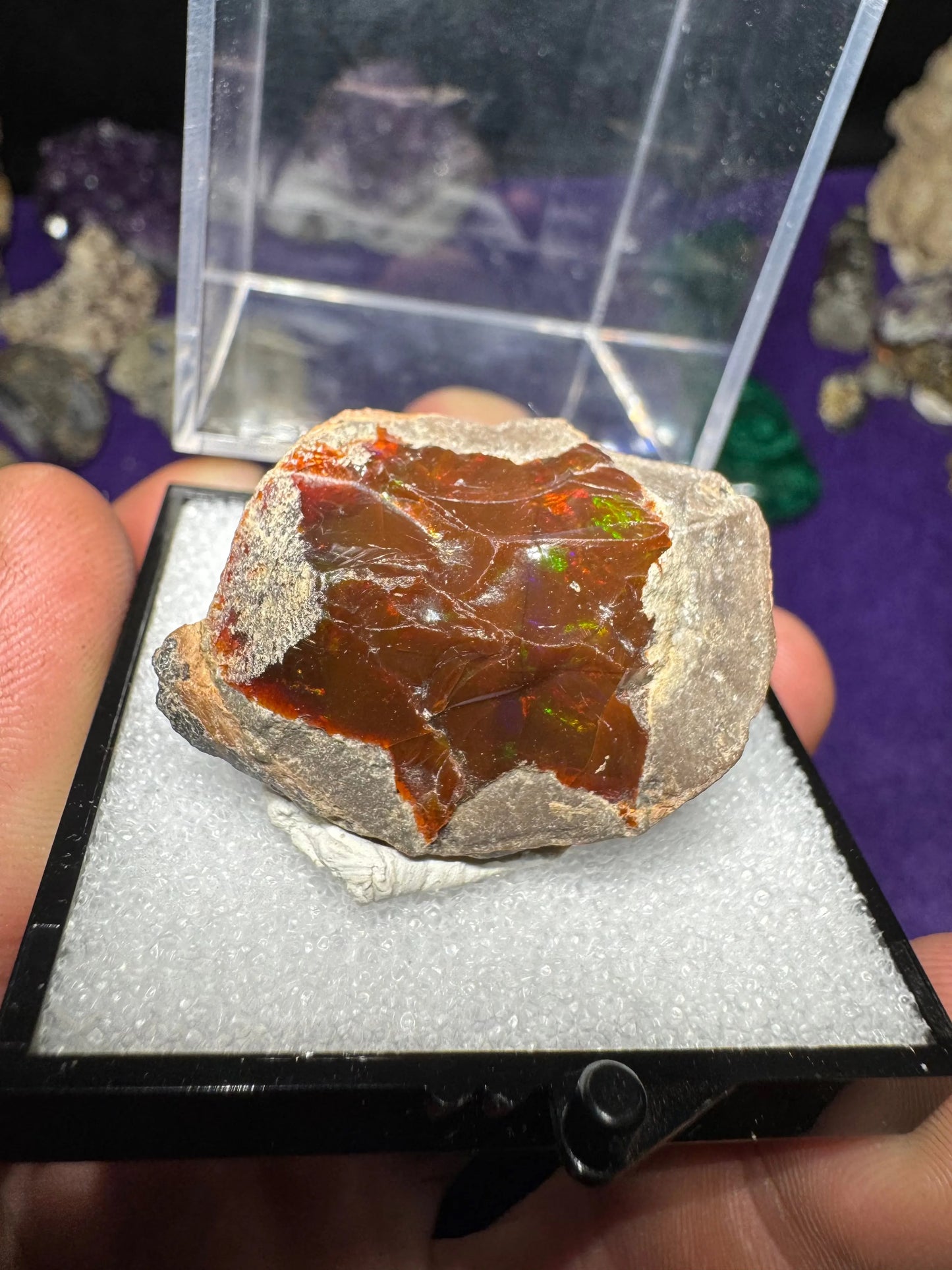 Chocolate opal Moonphase minerals